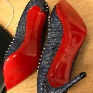 Christian Louboutin Spike Heels Gently Worn